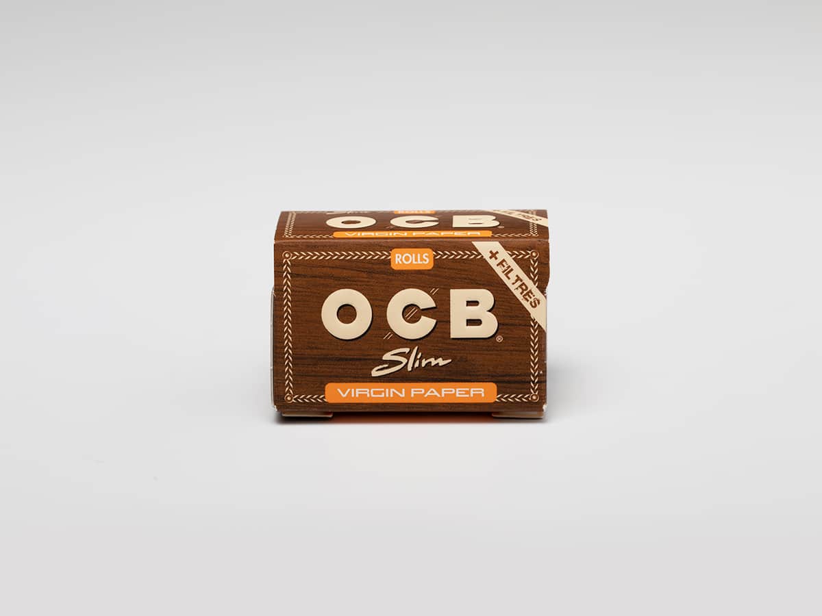 OCB Virgin Paper I La OCB slim non blanchie + cartons
