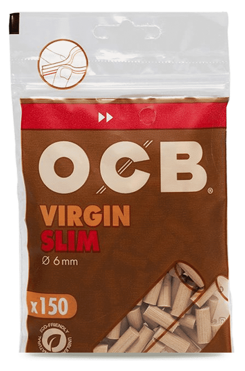  OCB Tubos de punta hueca virgen sin blanquear 3.307 in 1000ct  (5 x 200ct) : Salud y Hogar