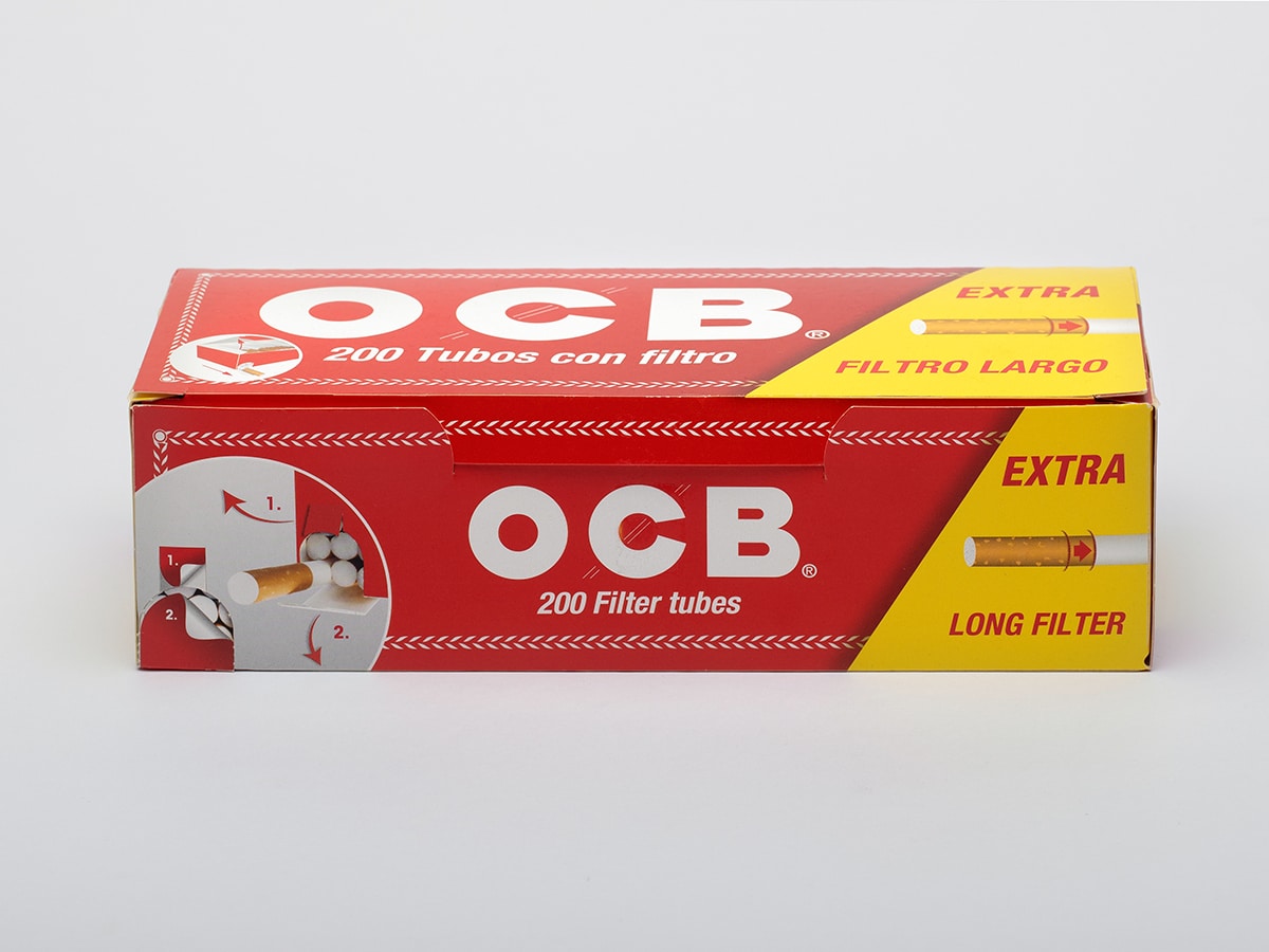 Tubos Ocb Eco-Tubes Organico x 250 Pack de 5 Displays