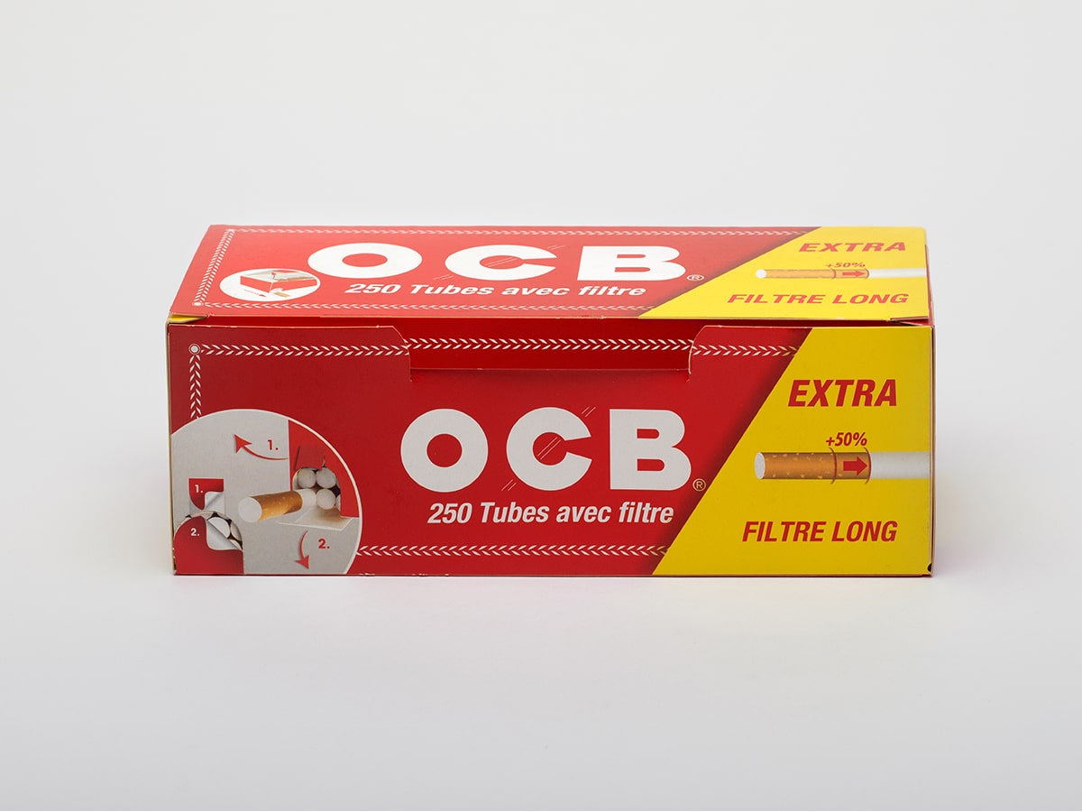 Tubo Ecológico para tabaco Ocb x250 ud