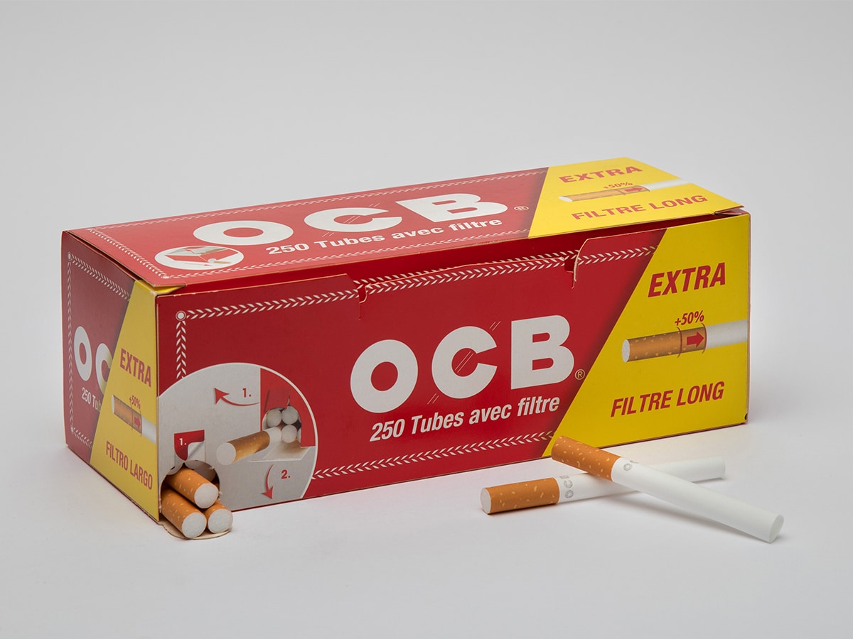 Tubo Ecológico para tabaco Ocb x250 ud