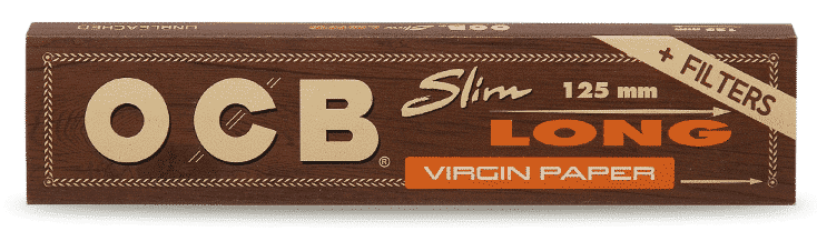 ROLL OCB Slim Virgin Marron + Filtres carton